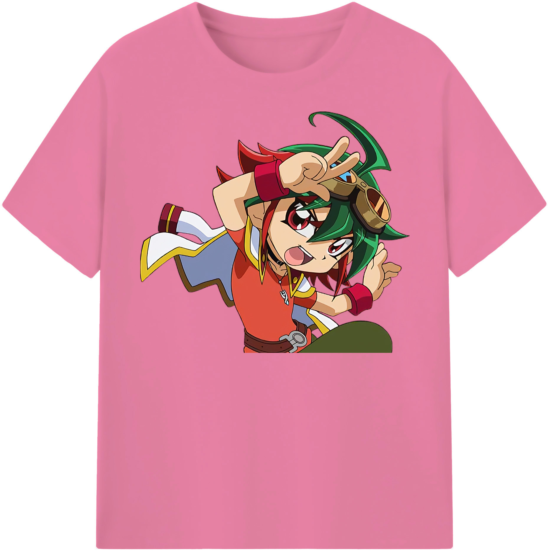 （画像用） 遊☆戯☆王 Yu-Gi-Oh! 綿100％半袖Tシャツ（フロントプリント）